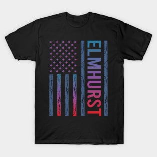 Blue Red Flag - Elmhurst T-Shirt